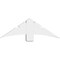 Ekena Millwork Davenport Architectural Grade PVC Gable Bracket, 48"W x 16"H x 4"D x 6"F, 8/12 Pitch GBP048X16X0406DAV00 - alternate 5